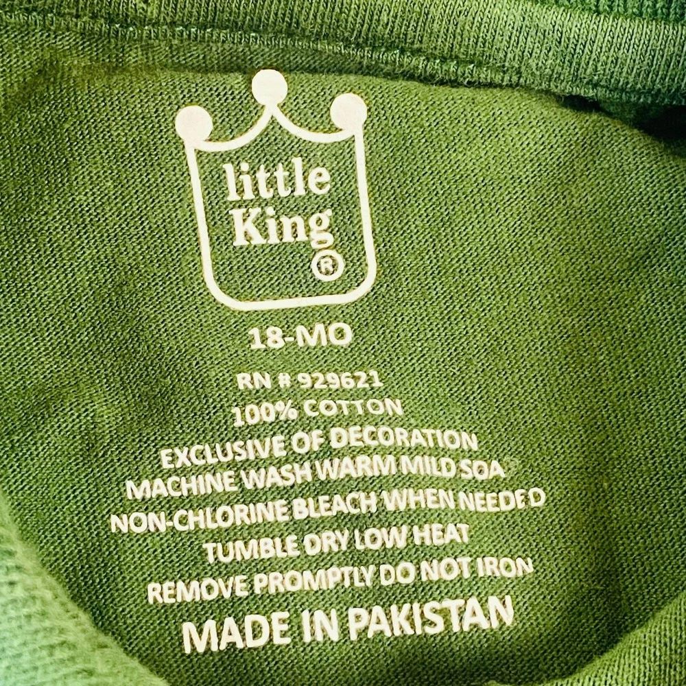 Michigan State Spartans LIttle King Polo Green Dress 18‎ mo Embroidered Logo